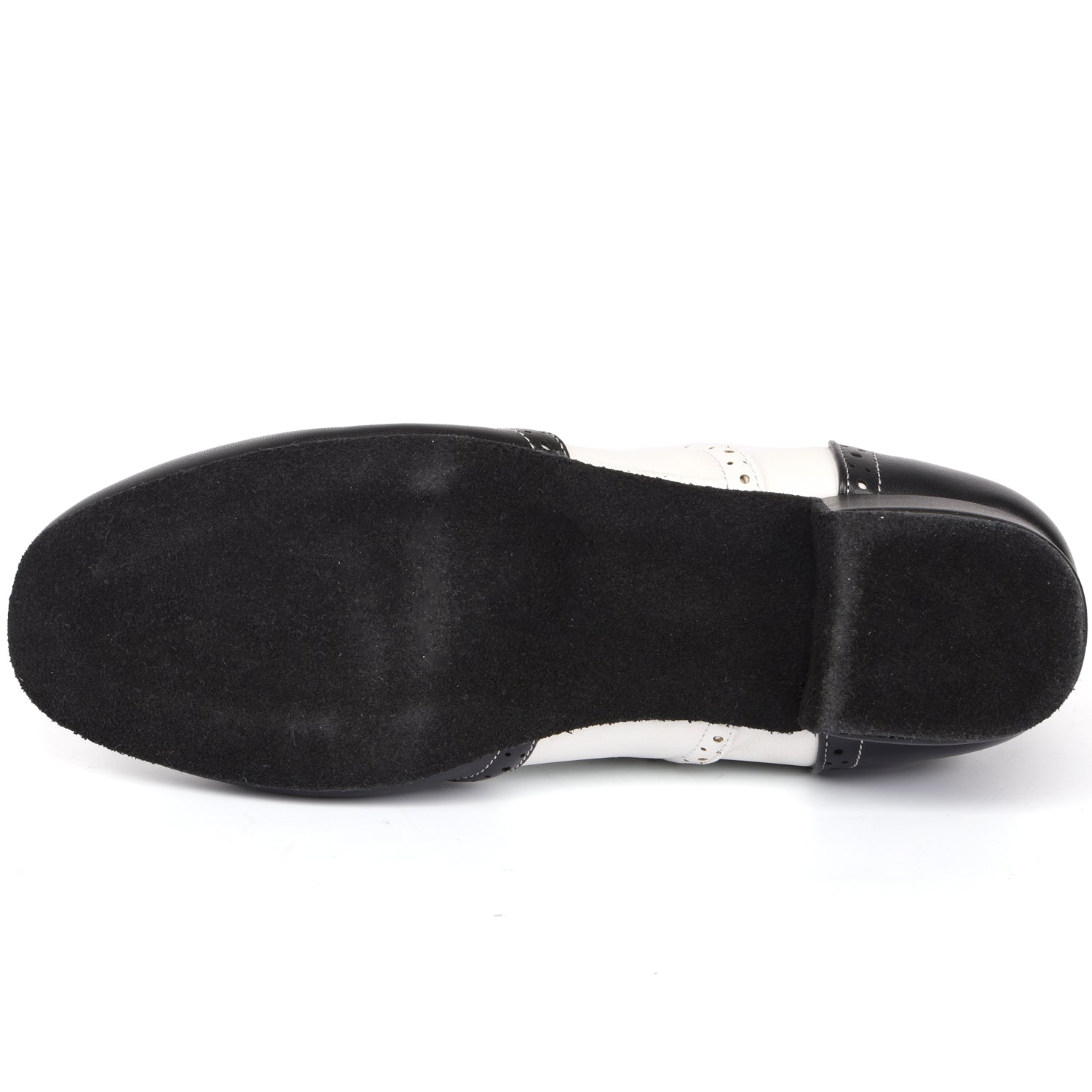Scarpe Da Ballo Latino Uomo Tango Jazz – Finta Pelle Sfoderata Suola In Pelle – HROYL - Foto 3