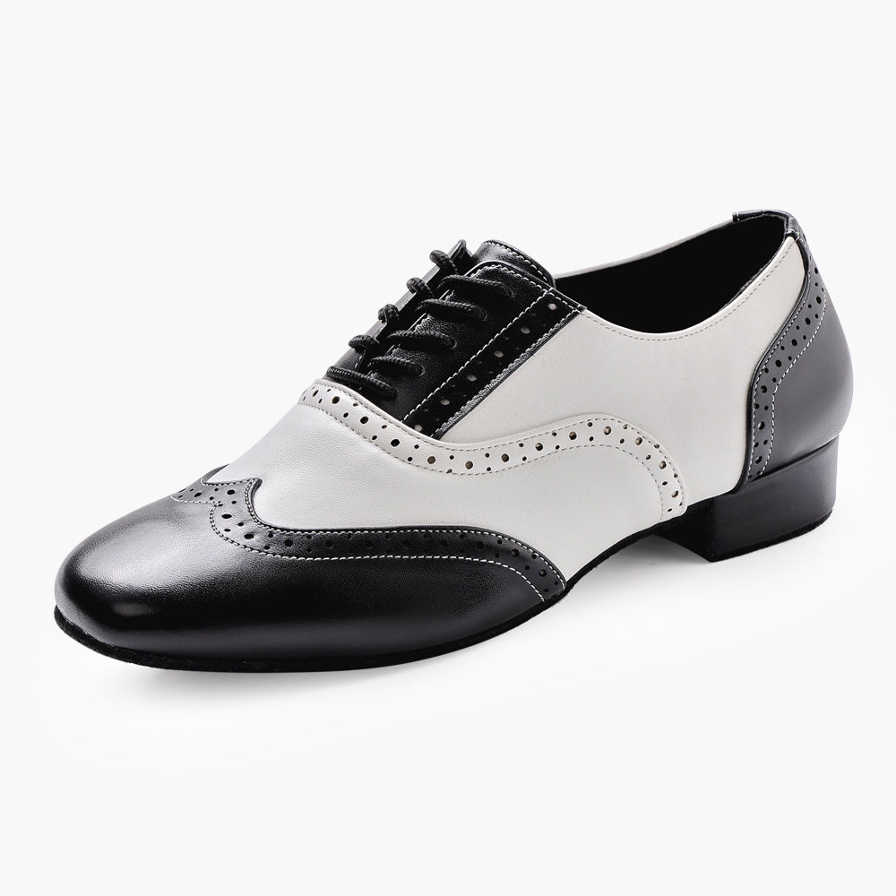 Black and white ballroom shoes online