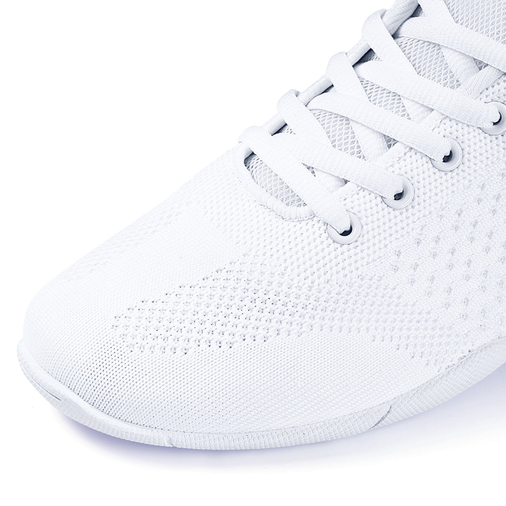 Linodes white cheer shoes toe detail